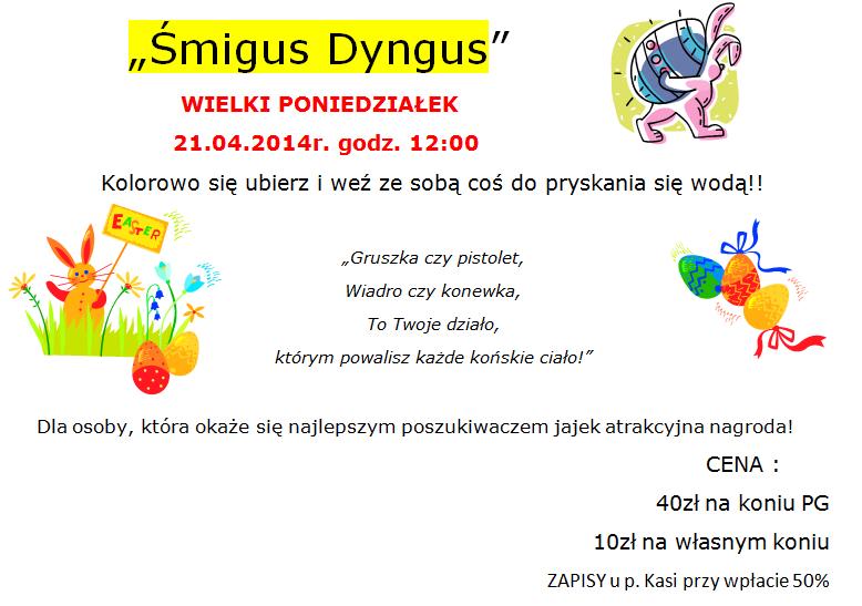 Śmigus Dyngus 2014